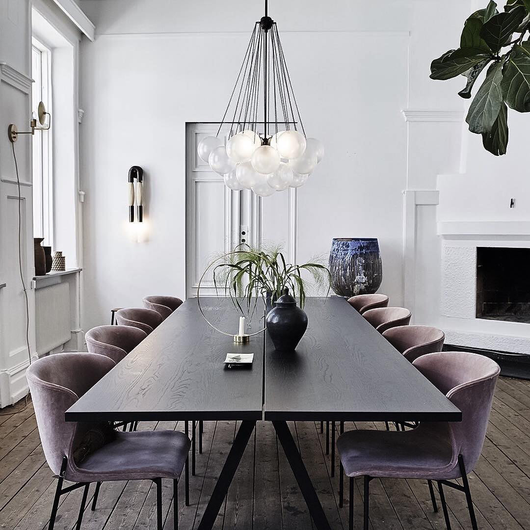 Pendant Light Frosted Glass Sphere Cluster Ø 80.0 cm Gold Dining Room Kitchen Island Cloud Chandelier Hanging Ceiling Light | Thomler