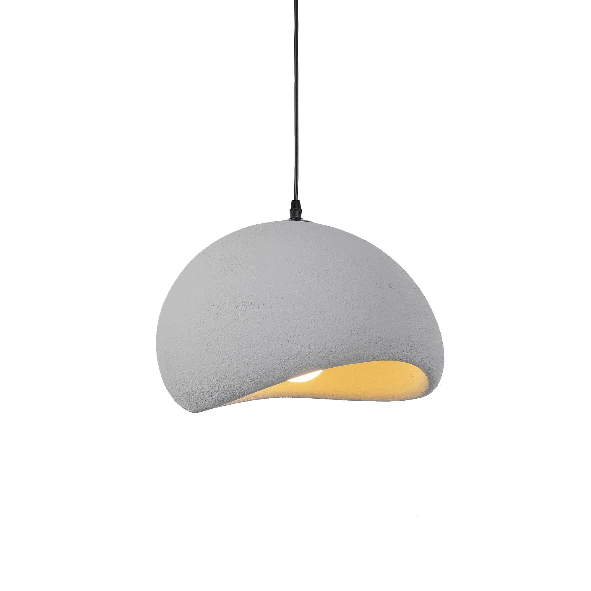 Khmara Pendant Light LED 11.8 in Grey Indoor Ceiling Lamp Adjustable Hanging | Thomler