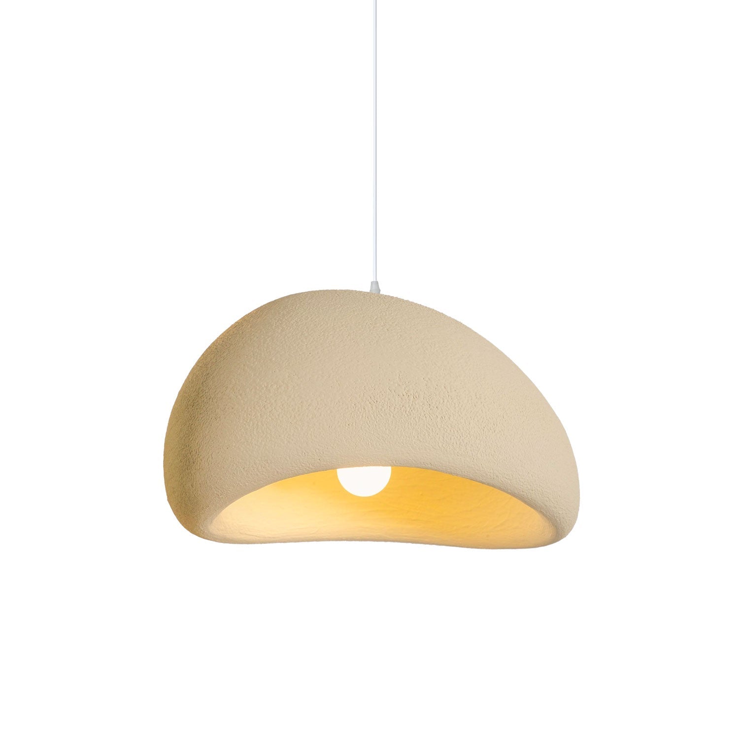Khmara Pendant Light LED 11.8 in Grey Indoor Ceiling Lamp Adjustable Hanging | Thomler