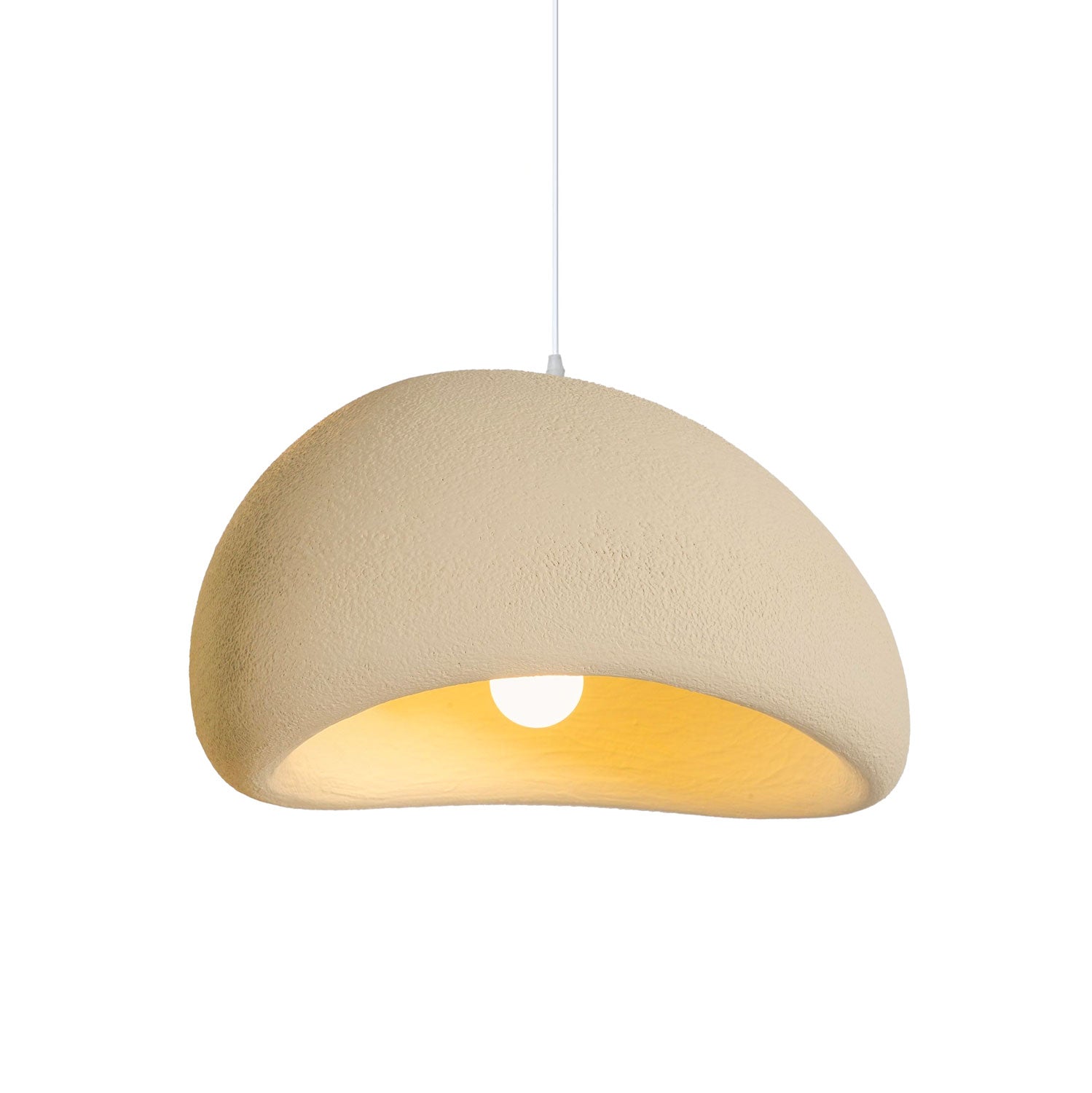 Khmara Pendant Light LED 11.8 in Grey Indoor Ceiling Lamp Adjustable Hanging | Thomler