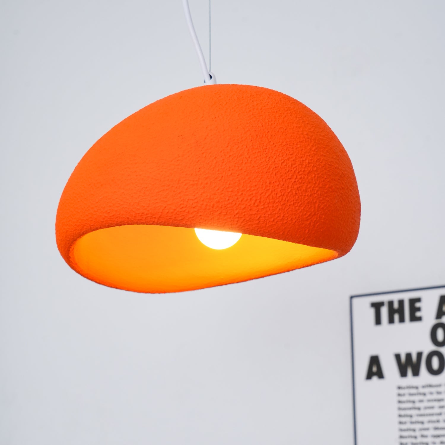 Khmara Pendant Light LED 11.8 in Grey Indoor Ceiling Lamp Adjustable Hanging | Thomler