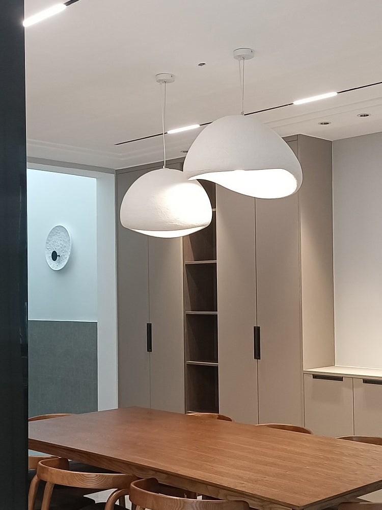 Khmara Pendant Light LED 11.8 in Grey Indoor Ceiling Lamp Adjustable Hanging | Thomler