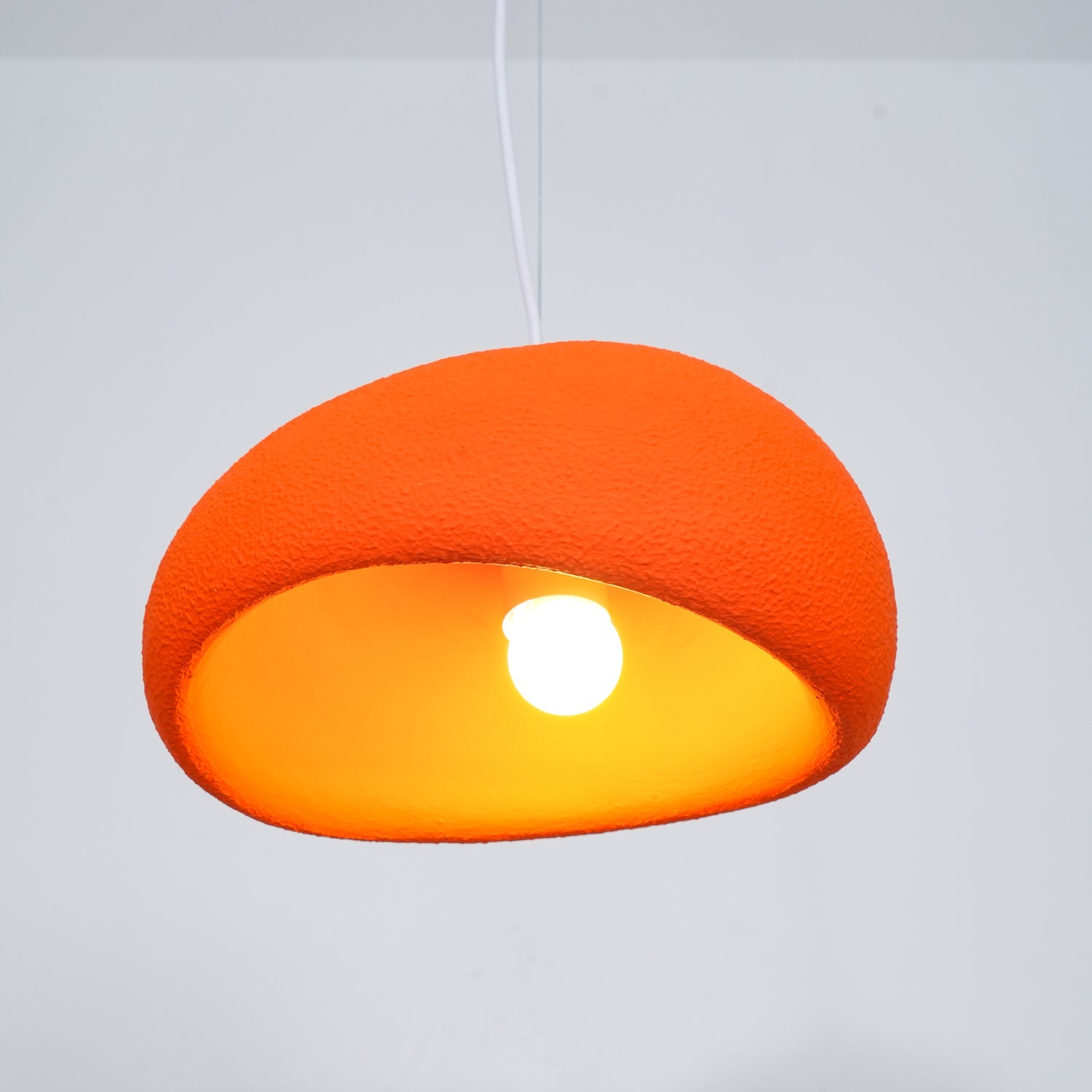 Khmara Pendant Light LED 11.8 in Grey Indoor Ceiling Lamp Adjustable Hanging | Thomler