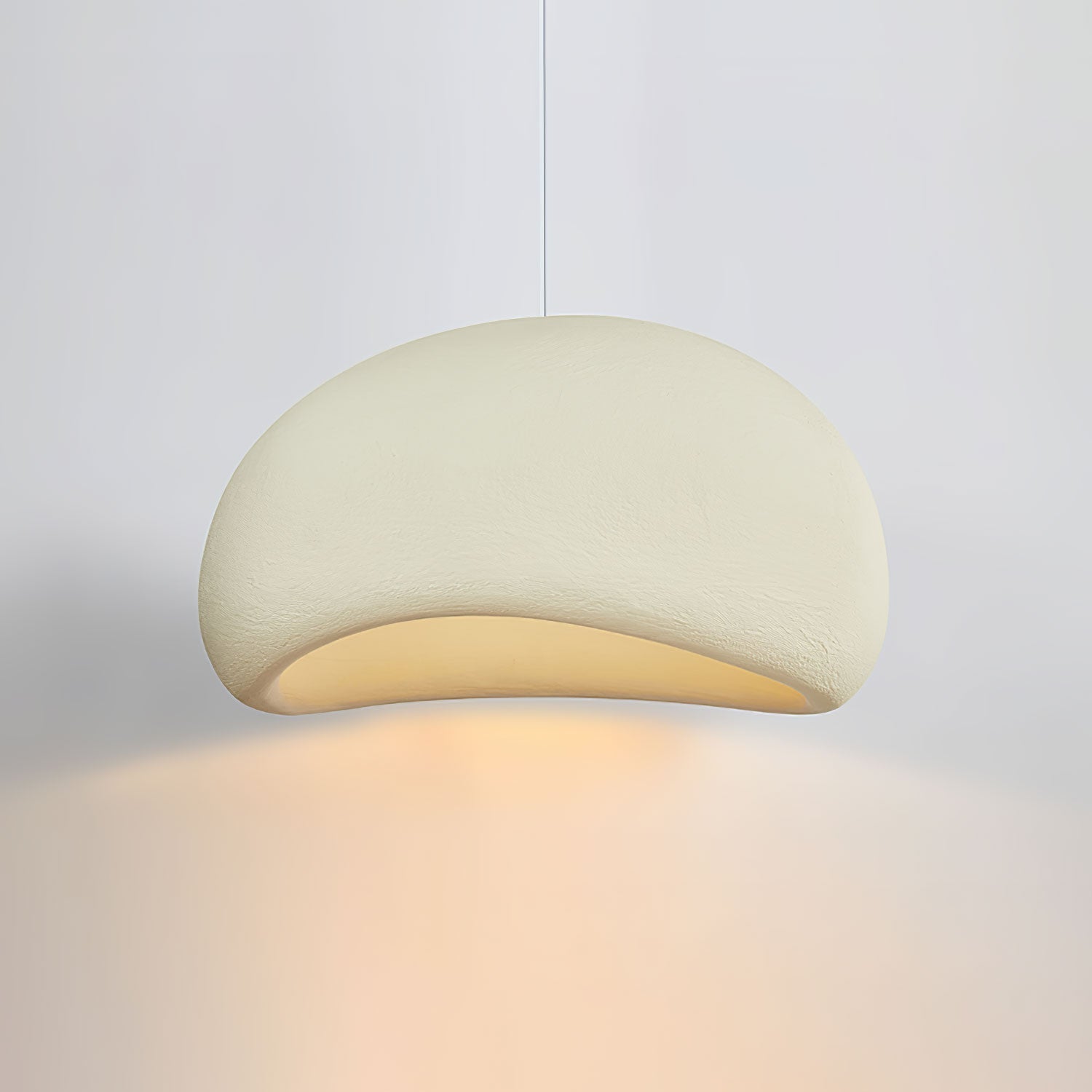Khmara Pendant Light LED 11.8 in Grey Indoor Ceiling Lamp Adjustable Hanging | Thomler