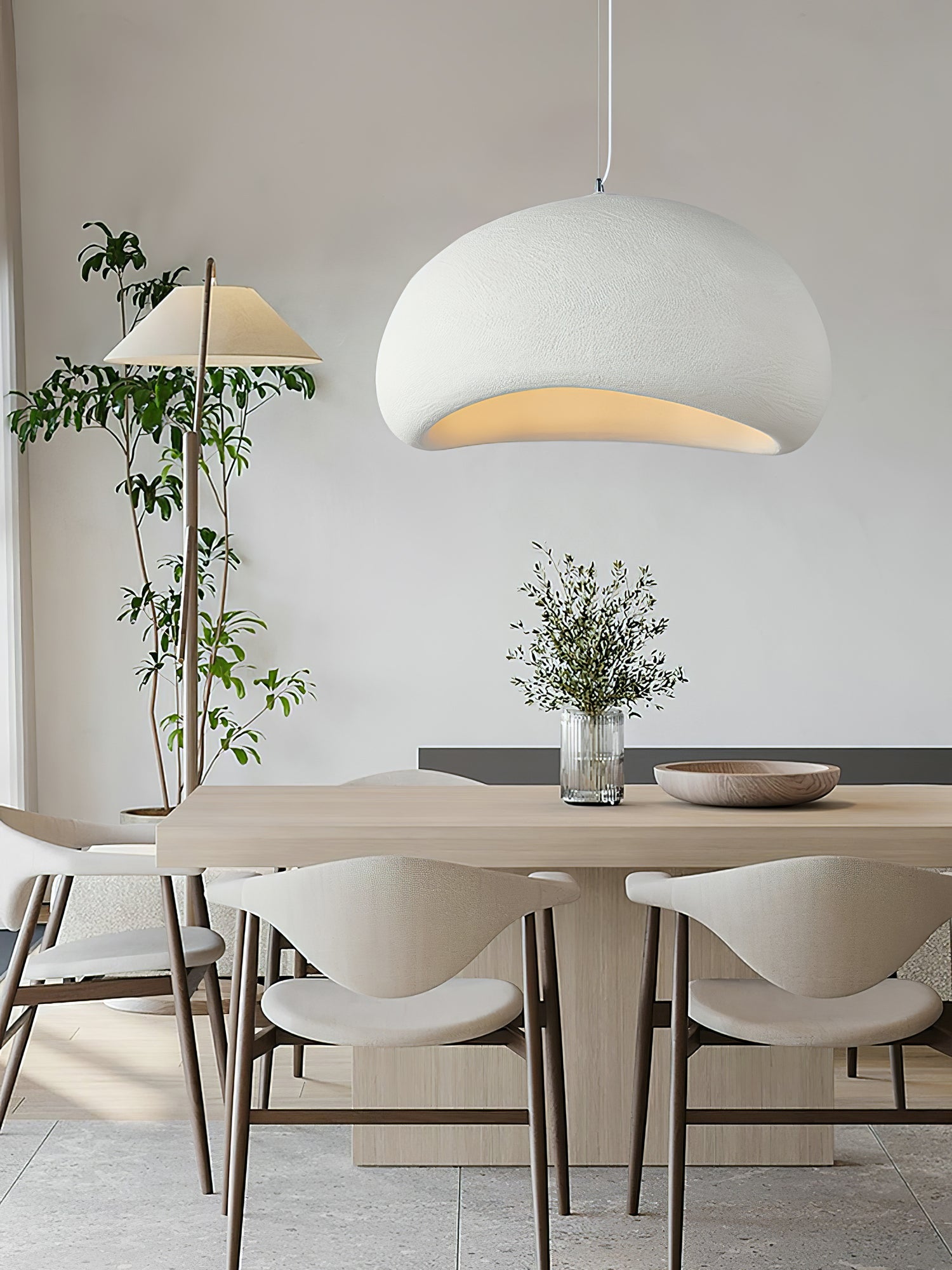 Khmara Pendant Light LED 11.8 in Grey Indoor Ceiling Lamp Adjustable Hanging | Thomler