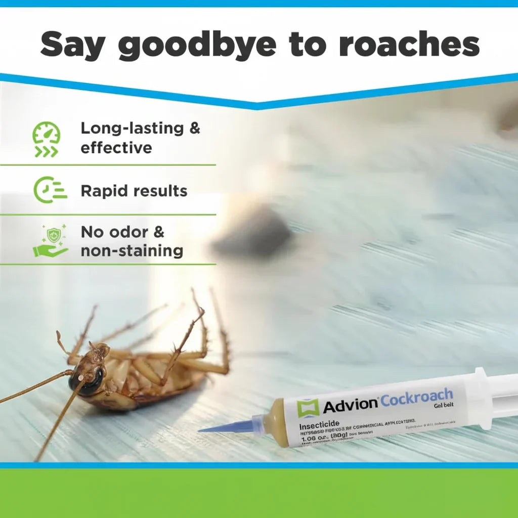 Precision Gel Applicator for Indoor Roach Control – Ready-to-Use Formula for Cracks & Corners | Thomler