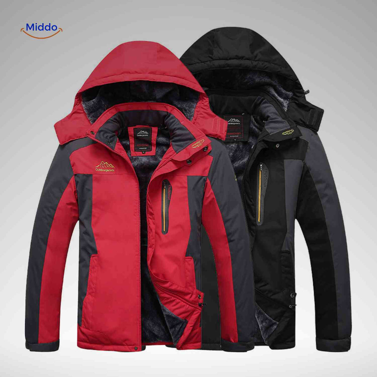 Heavy-Duty Insulated Winter Parka – Waterproof, Windproof, Fleece-Lined for Extreme Cold | Thomler
