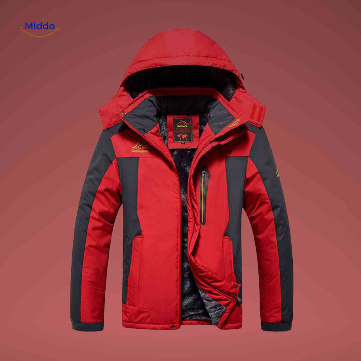 Heavy-Duty Insulated Winter Parka – Waterproof, Windproof, Fleece-Lined for Extreme Cold | Thomler