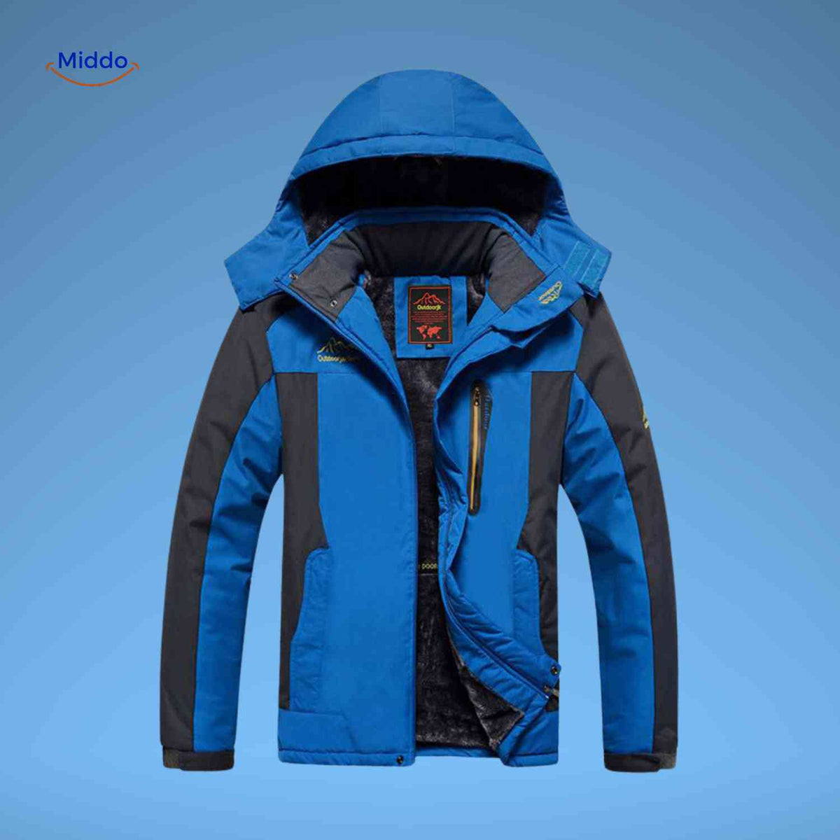 Heavy-Duty Insulated Winter Parka – Waterproof, Windproof, Fleece-Lined for Extreme Cold | Thomler