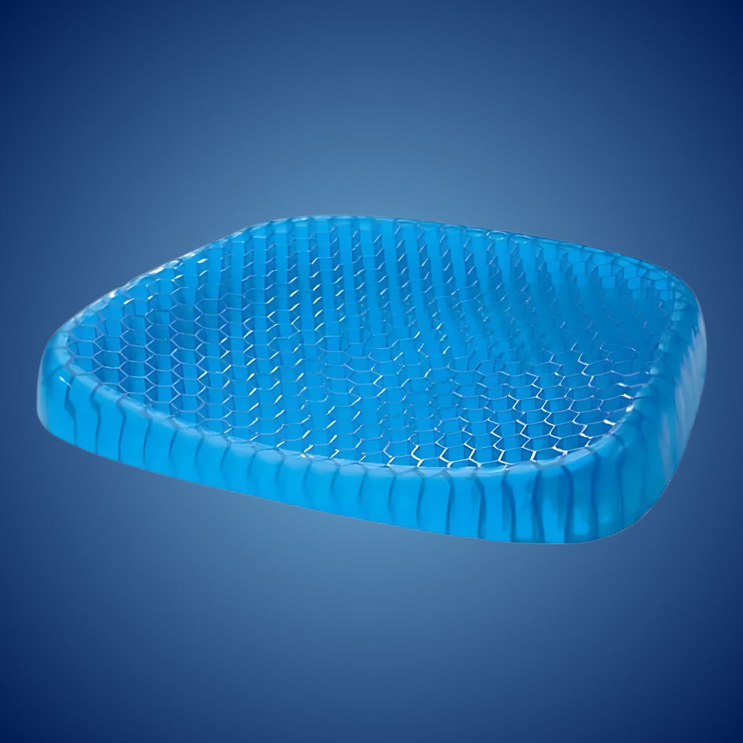 Pressure-Relieving Gel Seat Cushion for Coccyx Pain Relief | Chair Pad for Office, Car, Wheelchair | Orthopedic Support for Lower Back & | Thomler