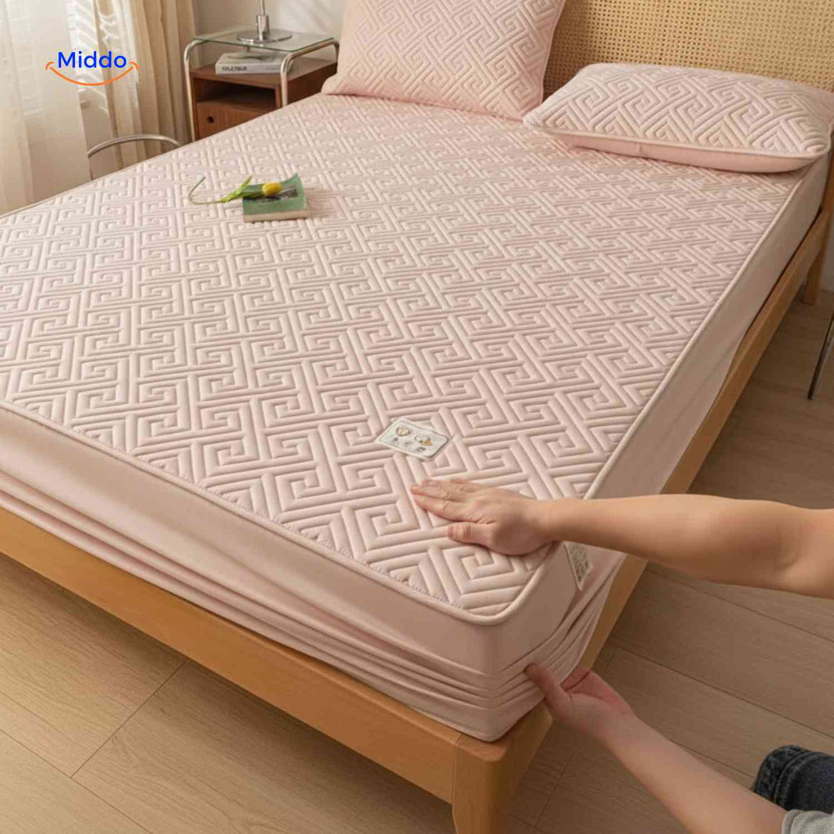 Quilted Waterproof Mattress Protector – Breathable, Anti-Bacterial & Machine Washable | Thomler