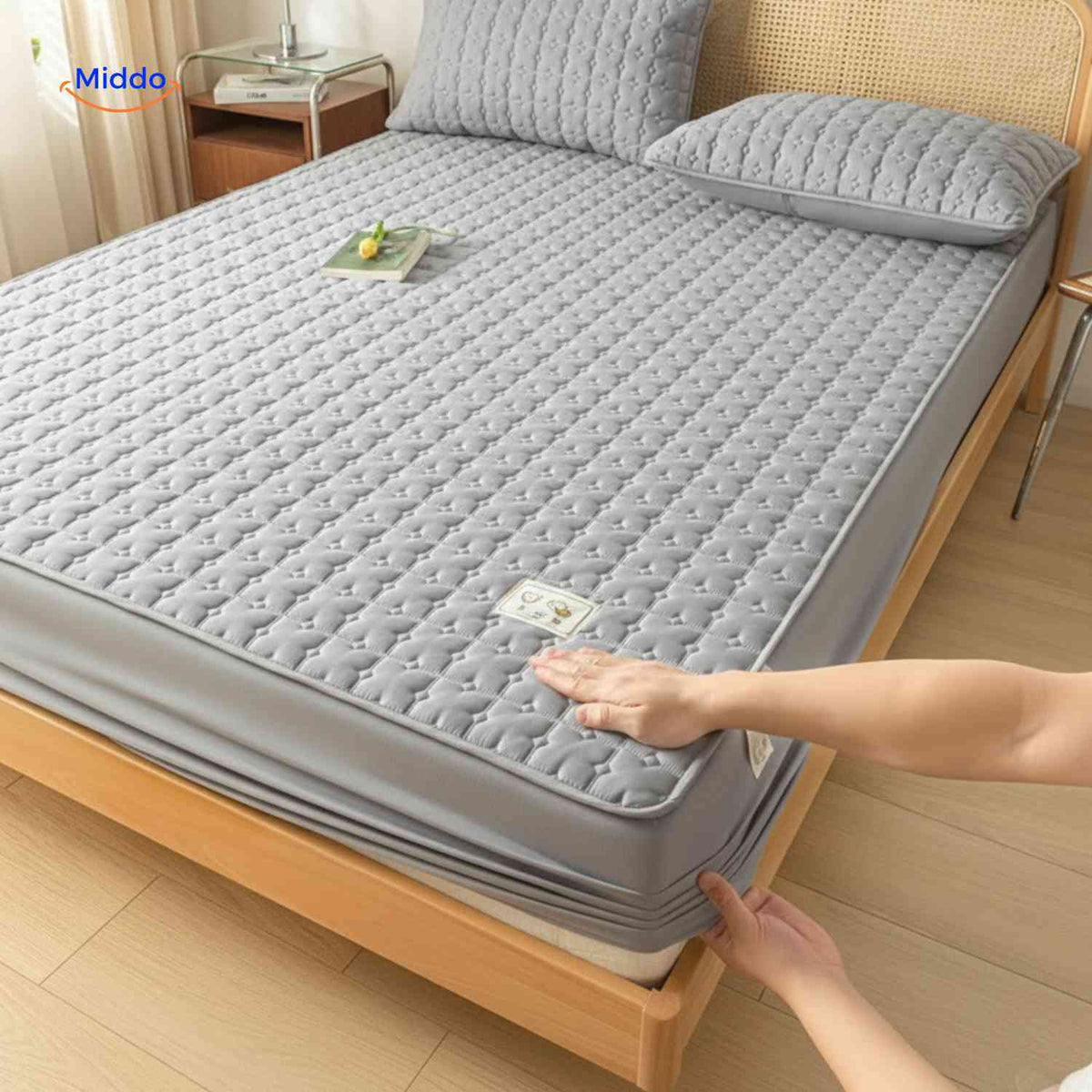 Quilted Waterproof Mattress Protector – Breathable, Anti-Bacterial & Machine Washable | Thomler