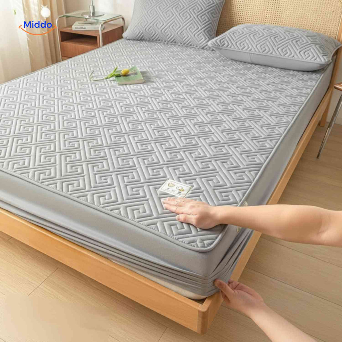 Quilted Waterproof Mattress Protector – Breathable, Anti-Bacterial & Machine Washable | Thomler
