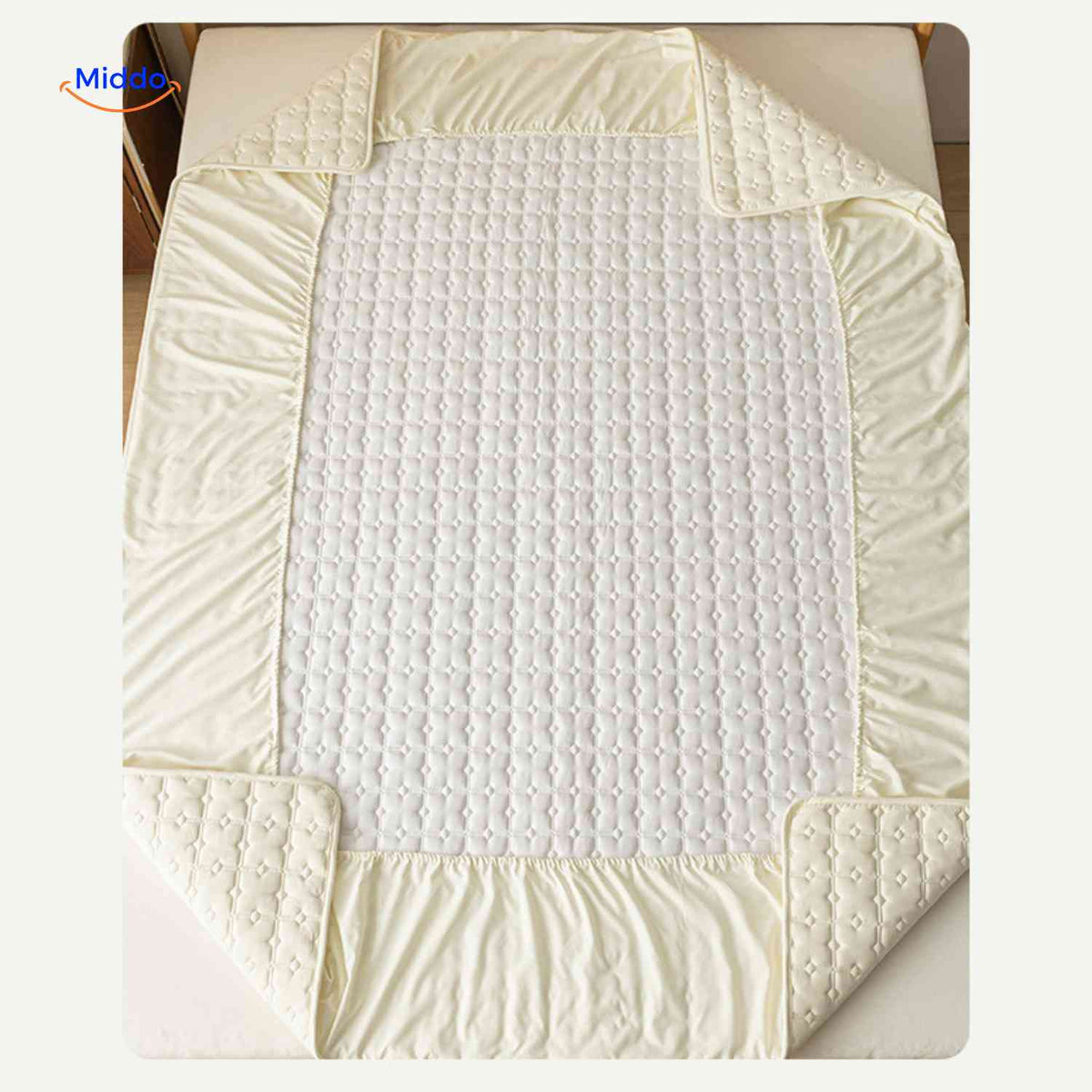 Quilted Waterproof Mattress Protector – Breathable, Anti-Bacterial & Machine Washable | Thomler