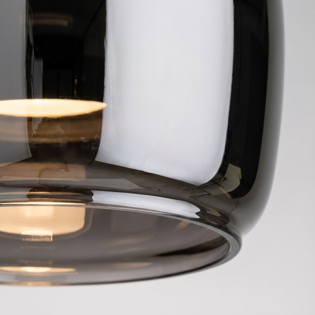 Glass Globe Drop Light with E27 Base – Modern Rounded Shade for Dining & Kitchen | Thomler