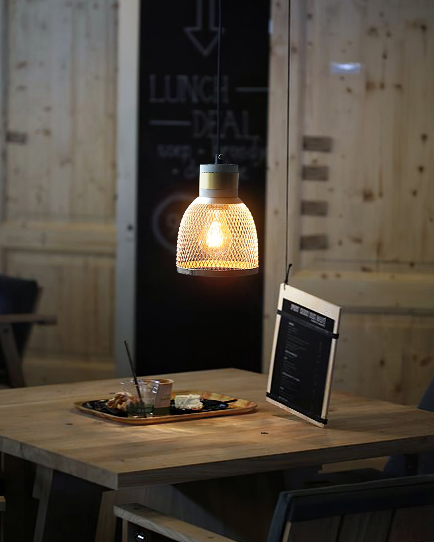 Pendant Light Cement Metal 9.8 in Adjustable Indoor Ceiling Lamp Black Grey Dining Kitchen Bedroom Accent | Thomler