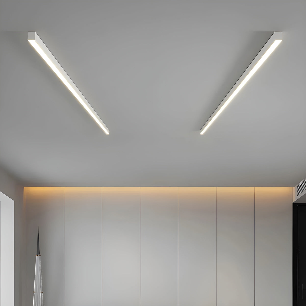 Modern Slim LED Ceiling Light – Ultra-Thin Flush Mount Fixture for Living Room, Bedroom & Dining Room | Thomler