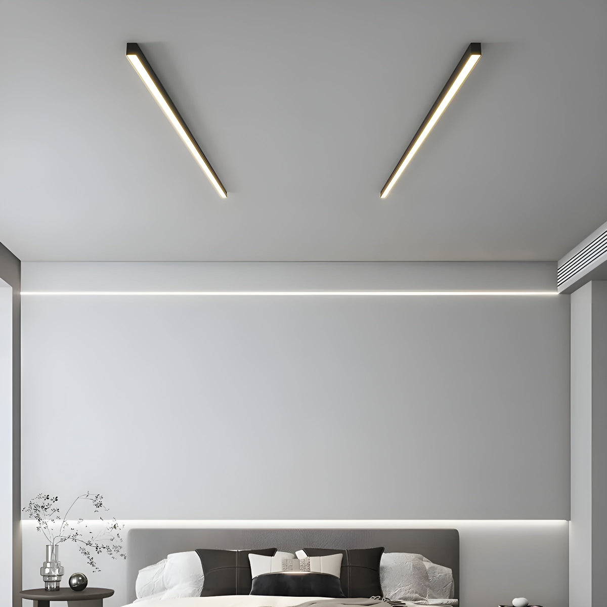 Modern Slim LED Ceiling Light – Ultra-Thin Flush Mount Fixture for Living Room, Bedroom & Dining Room | Thomler