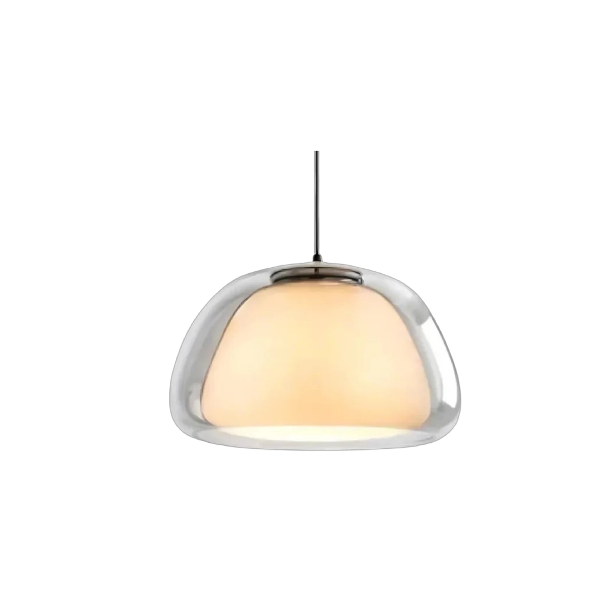 Contemporary Glass Globe Ceiling Fixture E27 10-Inch | Thomler