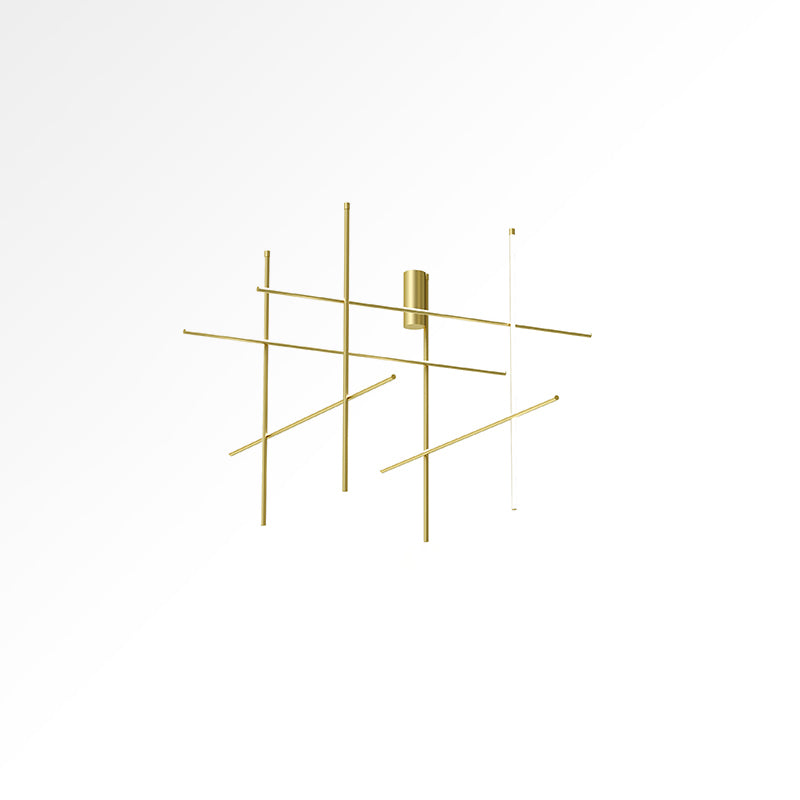 Pendant Light Aluminium Integrated LED 175.0 cm Black Modern Dining Room Linear Chandelier Modular Ceiling Lighting | Thomler