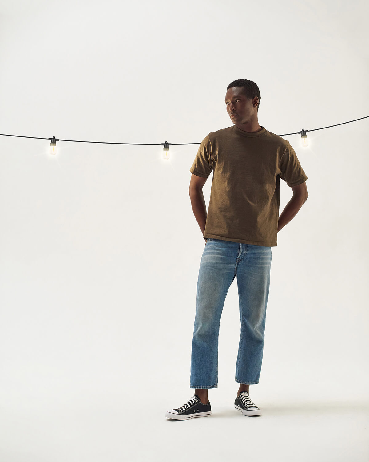 Solar Lichtsnoer Buiten 8 Meter Edison LED 12 Lampen Waterbestendig | Sansoti