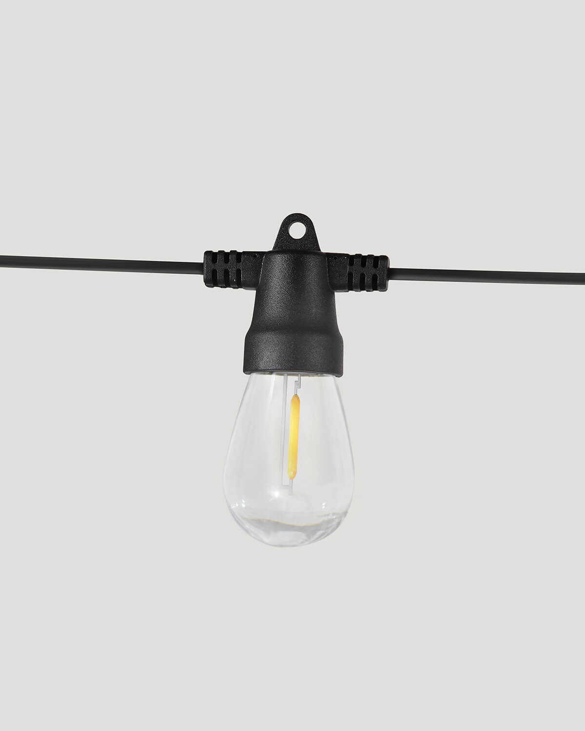 Solar Lichtsnoer Buiten 8 Meter Edison LED 12 Lampen Waterbestendig | Sansoti