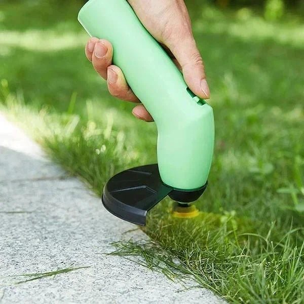 Compact Battery-Powered Lawn Edger with Pivoting Head | Thomler