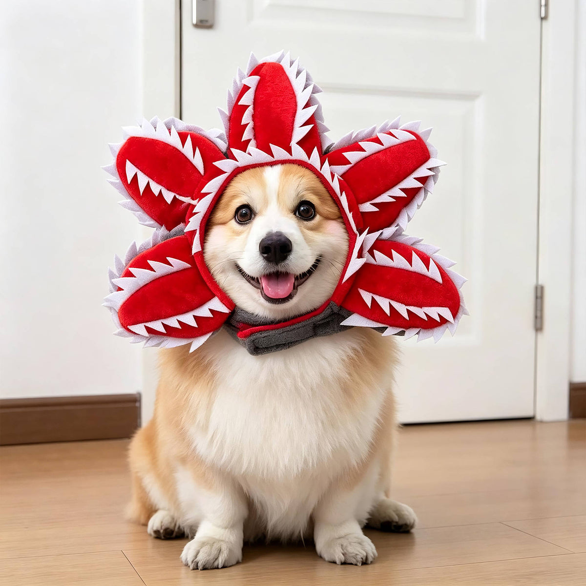Pet Costume with Padded Fake Arms – 3D Walking Illusion for Dogs & Cats – Halloween Party Outfit | Thomler
