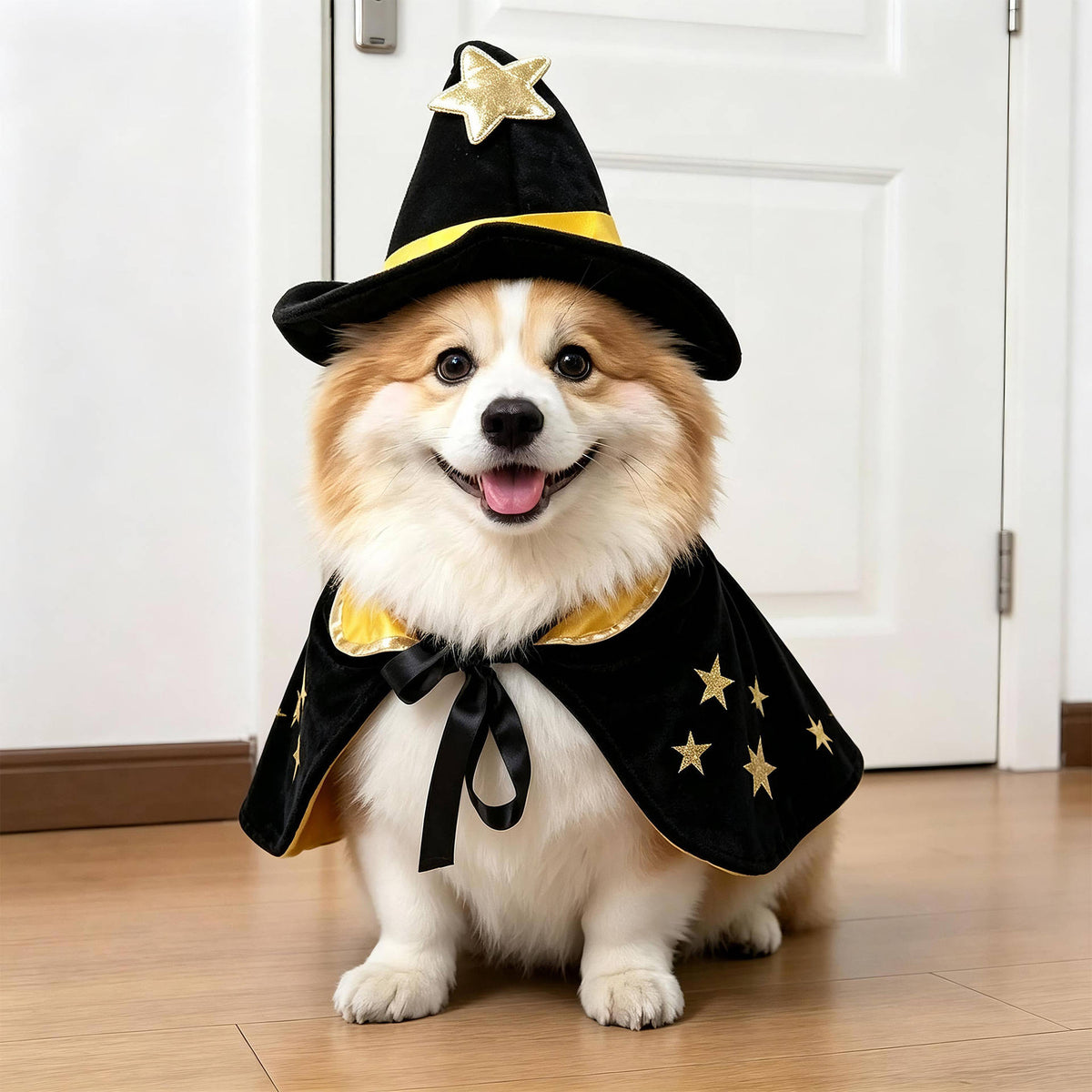 Pet Costume with Padded Fake Arms – 3D Walking Illusion for Dogs & Cats – Halloween Party Outfit | Thomler