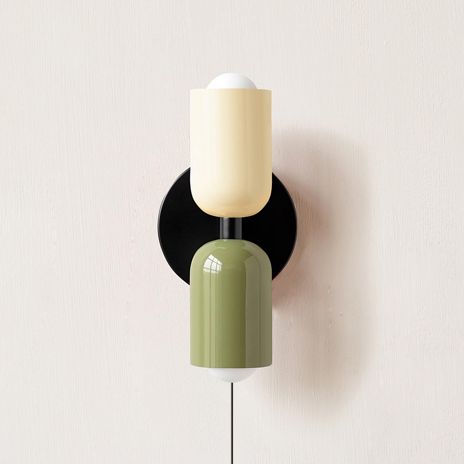 Modern Wall Sconce LED Metal 9.8 in Indoor Light Black Vertical Horizontal Mounting Decorative Lamp | Thomler
