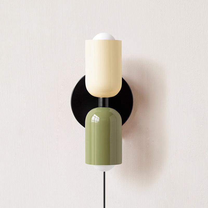 Modern Wall Sconce LED Metal 9.8 in Indoor Light Black Vertical Horizontal Mounting Decorative Lamp | Thomler