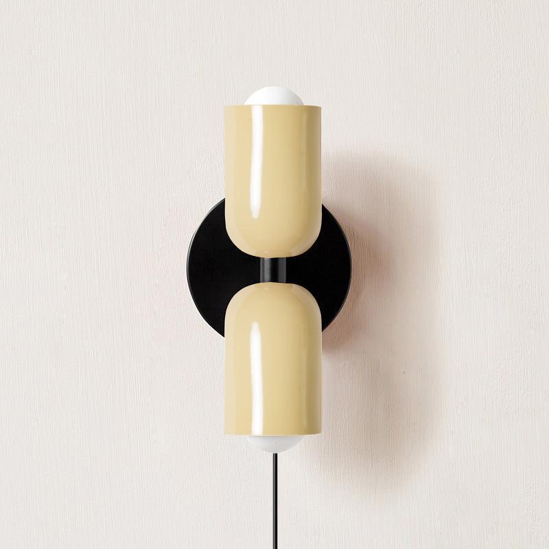 Modern Wall Sconce LED Metal 9.8 in Indoor Light Black Vertical Horizontal Mounting Decorative Lamp | Thomler