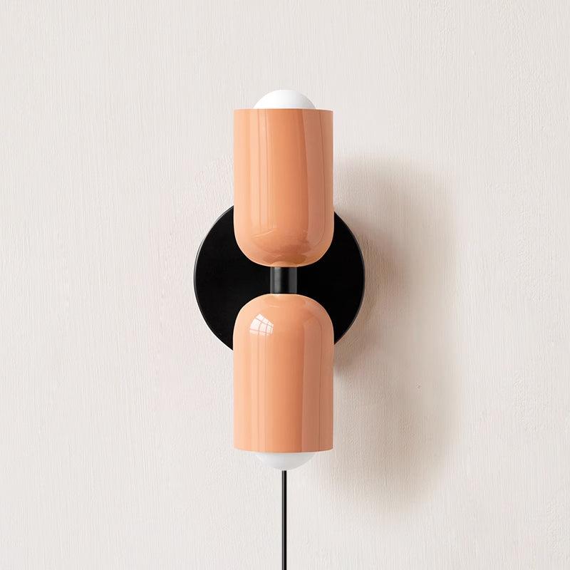 Modern Wall Sconce LED Metal 9.8 in Indoor Light Black Vertical Horizontal Mounting Decorative Lamp | Thomler