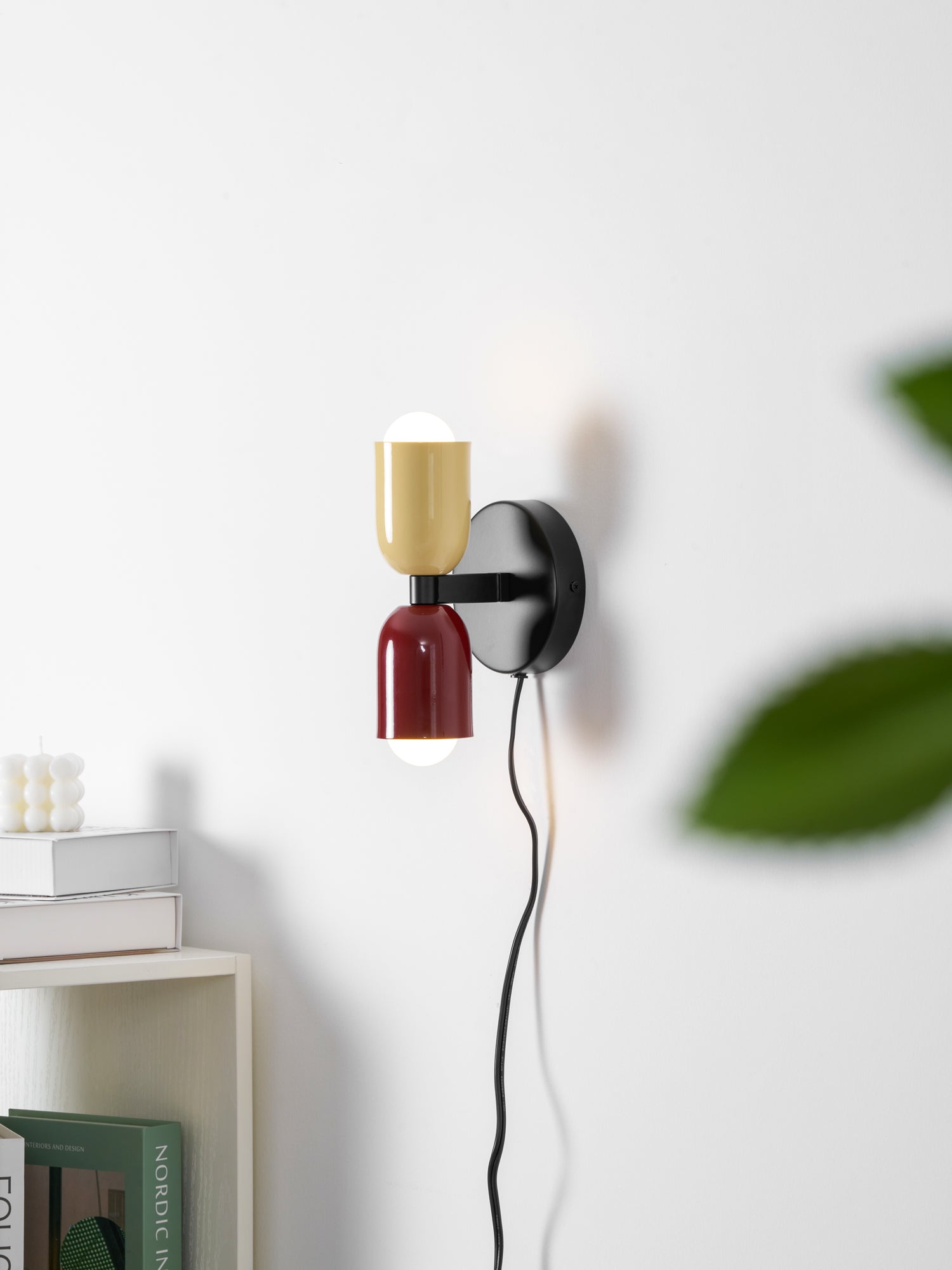 Modern Wall Sconce LED Metal 9.8 in Indoor Light Black Vertical Horizontal Mounting Decorative Lamp | Thomler