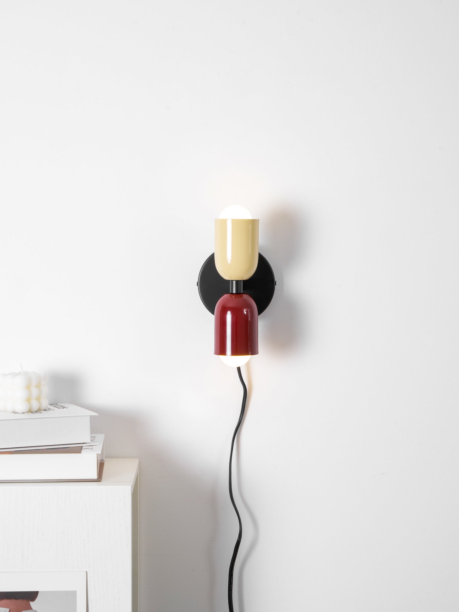 Modern Wall Sconce LED Metal 9.8 in Indoor Light Black Vertical Horizontal Mounting Decorative Lamp | Thomler
