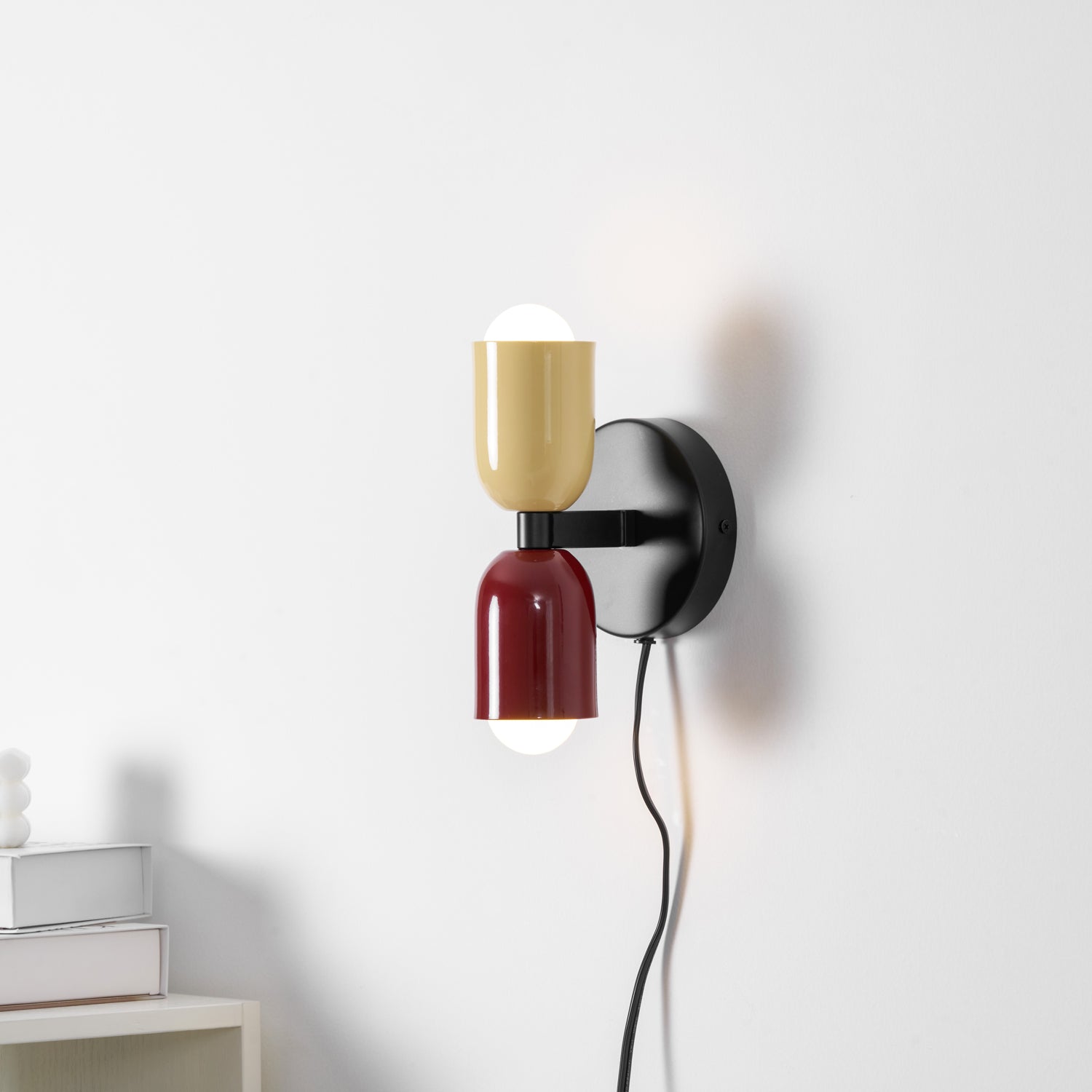 Modern Wall Sconce LED Metal 9.8 in Indoor Light Black Vertical Horizontal Mounting Decorative Lamp | Thomler