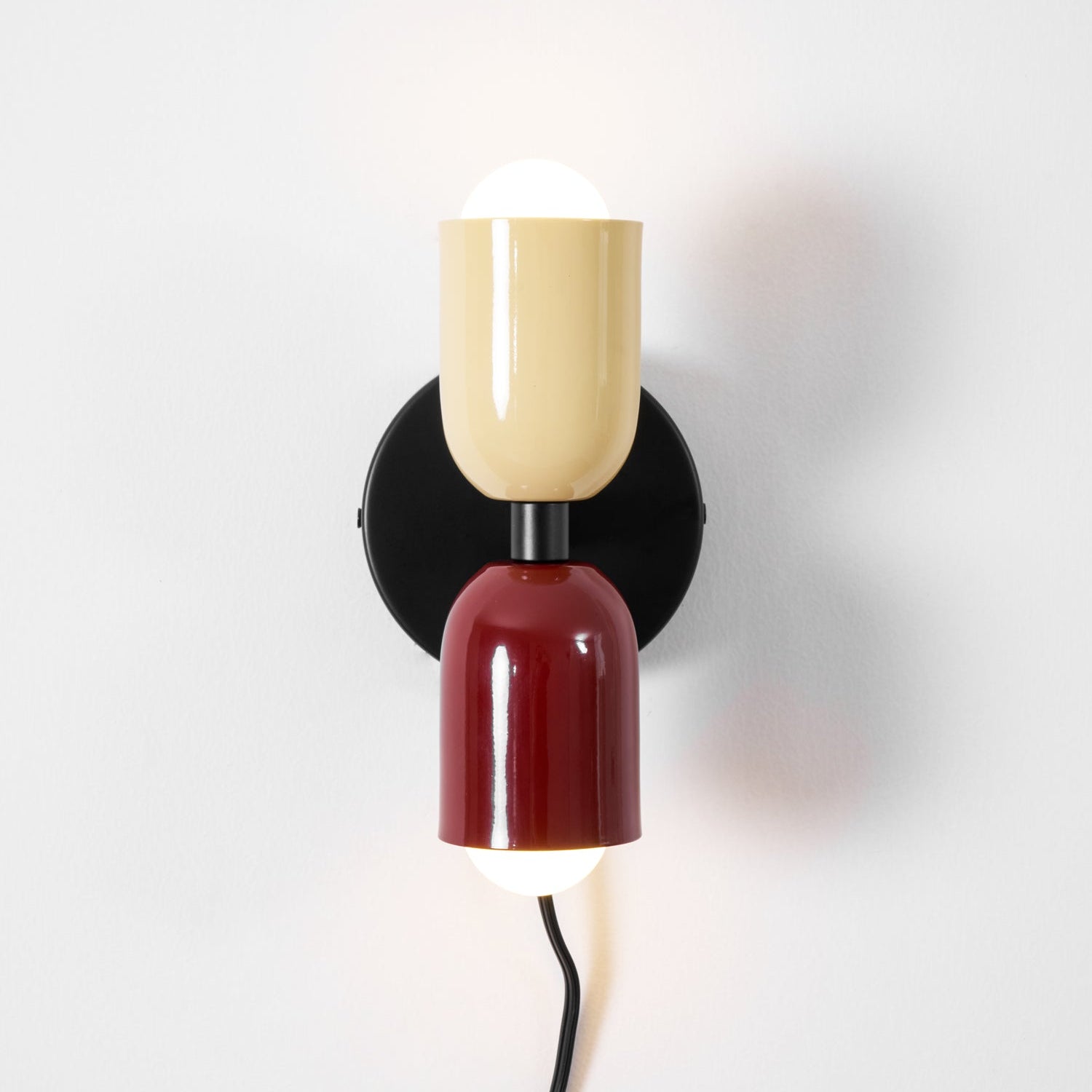 Modern Wall Sconce LED Metal 9.8 in Indoor Light Black Vertical Horizontal Mounting Decorative Lamp | Thomler