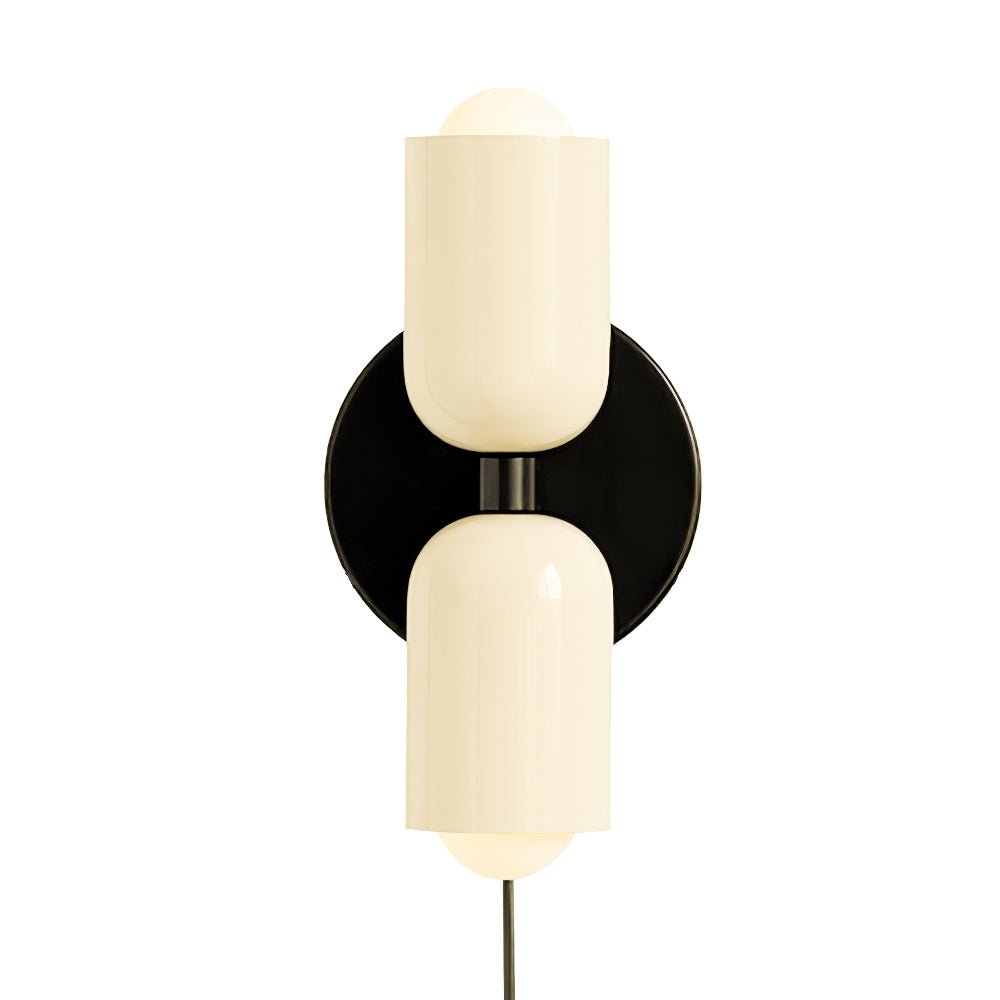 Modern Wall Sconce LED Metal 9.8 in Indoor Light Black Vertical Horizontal Mounting Decorative Lamp | Thomler
