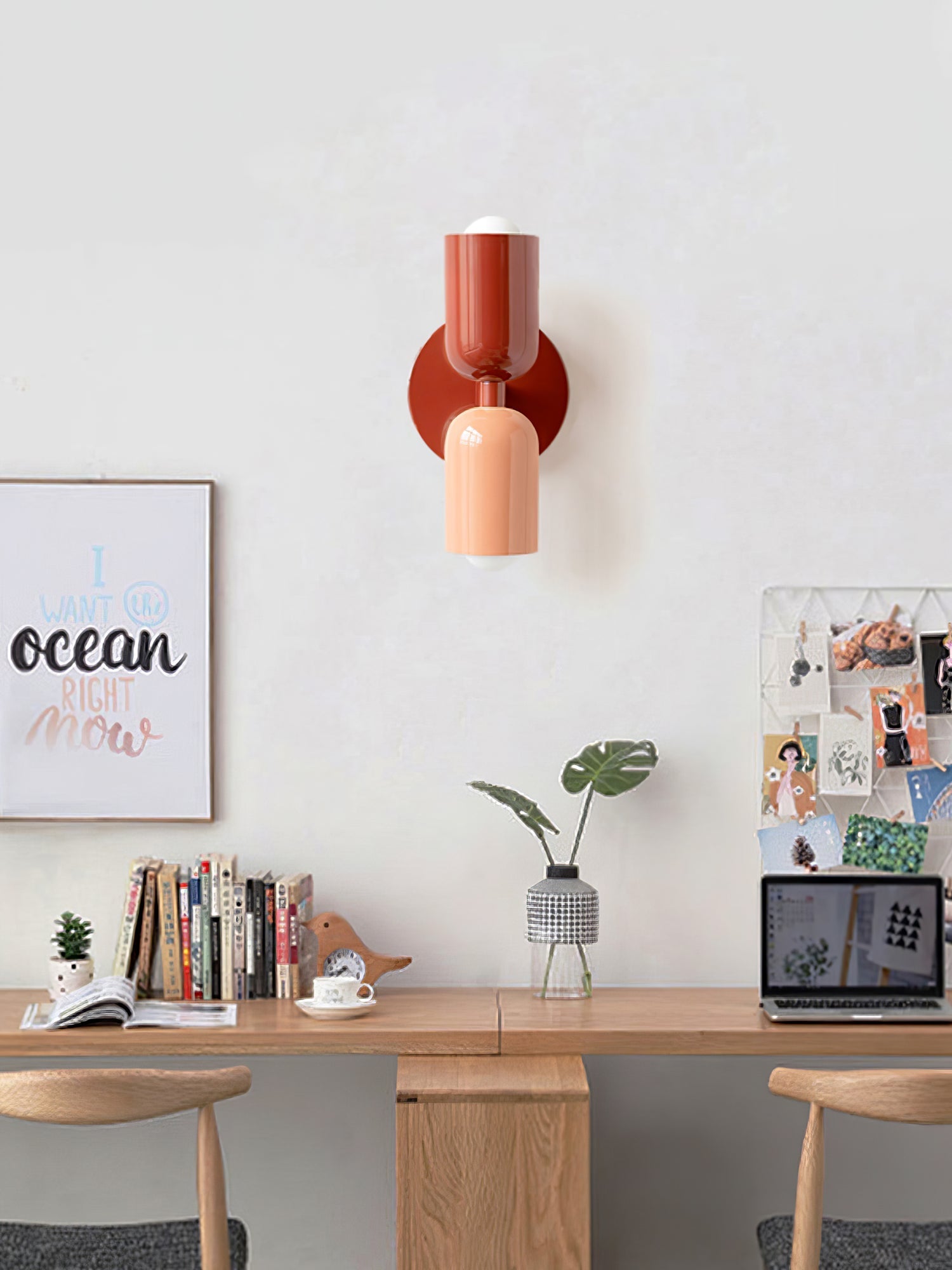 Modern Wall Sconce LED Metal 9.8 in Indoor Light Black Vertical Horizontal Mounting Decorative Lamp | Thomler