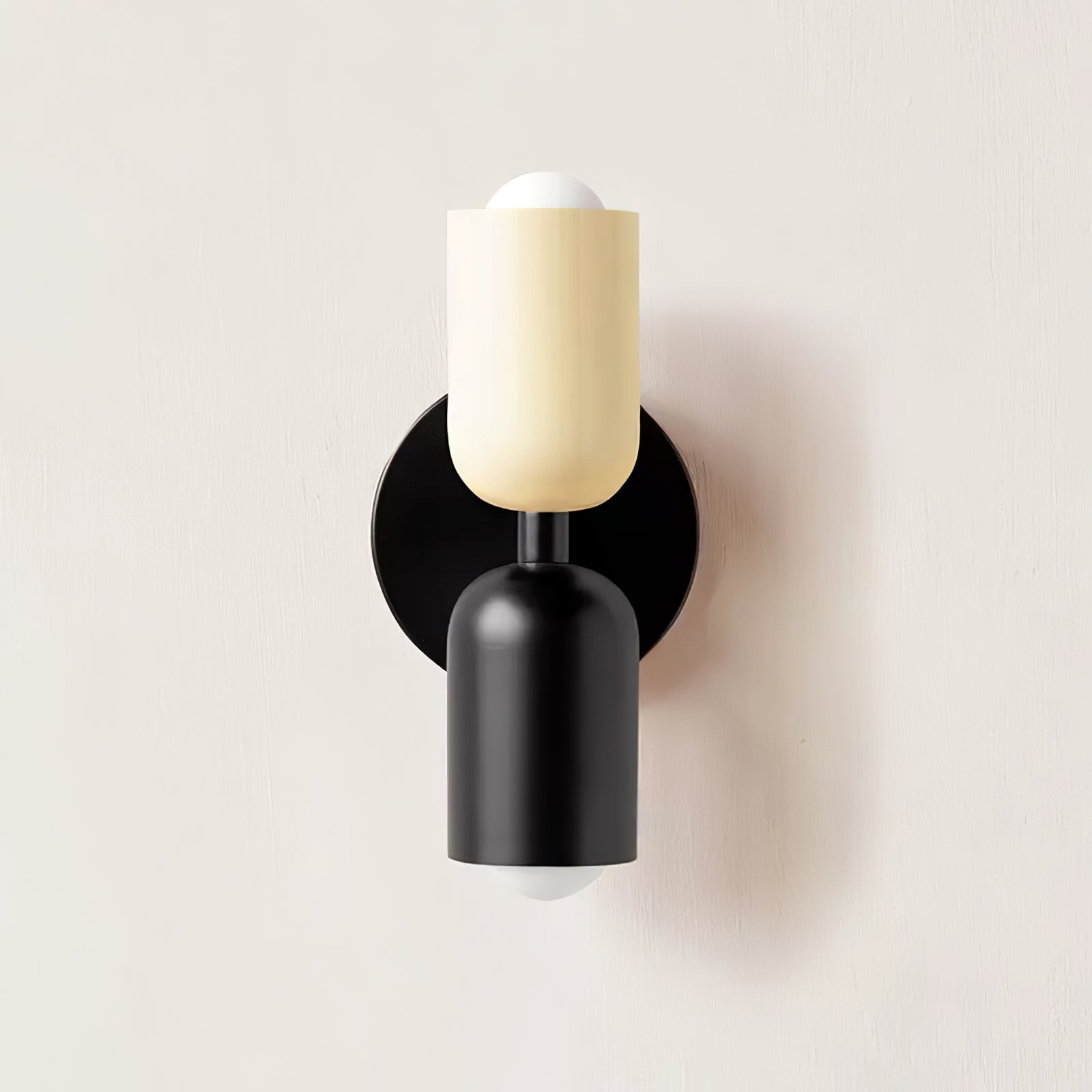 Modern Wall Sconce LED Metal 9.8 in Indoor Light Black Vertical Horizontal Mounting Decorative Lamp | Thomler