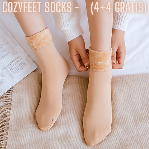 Thermal Knit Winter Socks – Ultra-Soft Fleece-Lined Crew Socks for Cold Weather, Outdoor Activities & Indoor Lounging, Stretch-Fit | Thomler