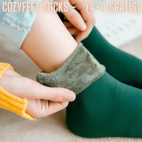 Thermal Knit Winter Socks – Ultra-Soft Fleece-Lined Crew Socks for Cold Weather, Outdoor Activities & Indoor Lounging, Stretch-Fit | Thomler