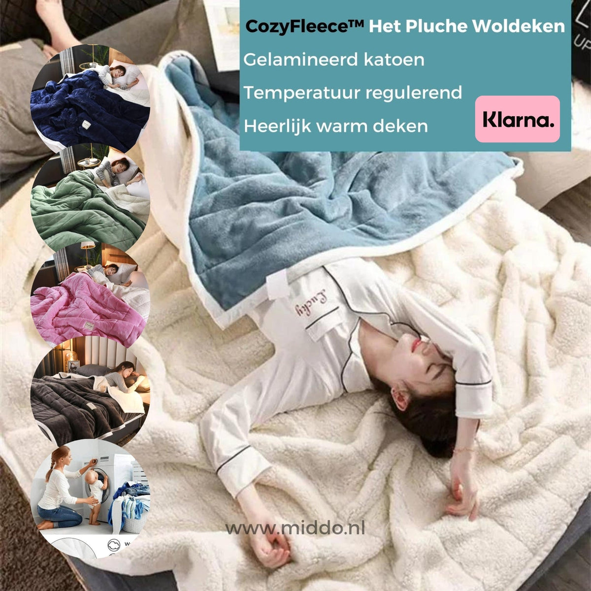 Reversible Plush Fleece Throw Blanket – Ultra-Soft Double-Sided Winter Blanket for Bed & Couch | Thomler