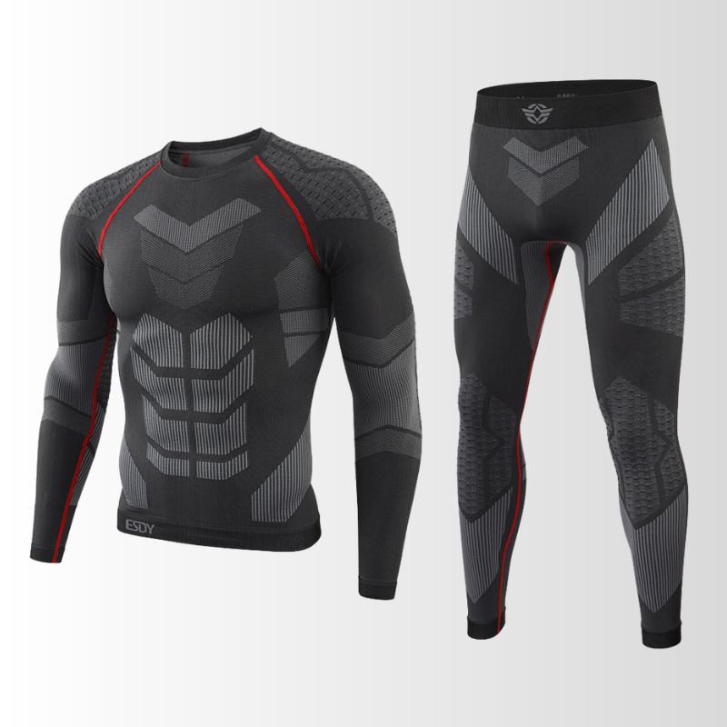 Men's Base Layer Thermal Set – Seamless Insulated Long Underwear for Cold Weather & Winter Sports | Thomler