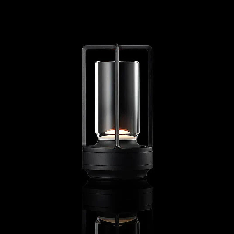 Rechargeable Crystal Table Lamp with Touch Dimmer & 3 Light Modes for Bedroom Office Dining Room | Portable LED Accent Light | Thomler