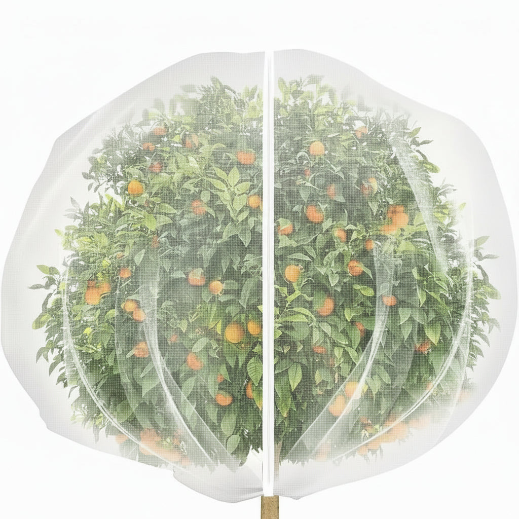 Garden Netting Pouch for Tree Fruit — Cinch-Close Protective Cover Against Birds & Insects | Outdoor & Garden | Thomler