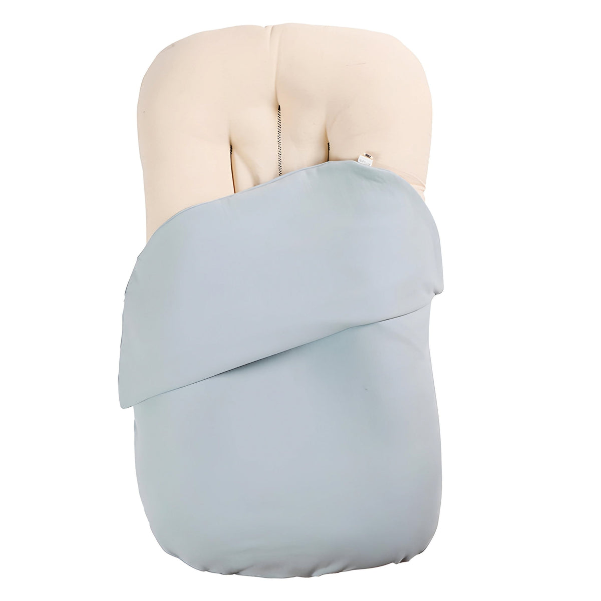 Portable Infant Lounger Cushioned Nest Bed for Newborns with Removable Washable Cover for Travel Nursery Tummy Time Supervised Rest | Thomler