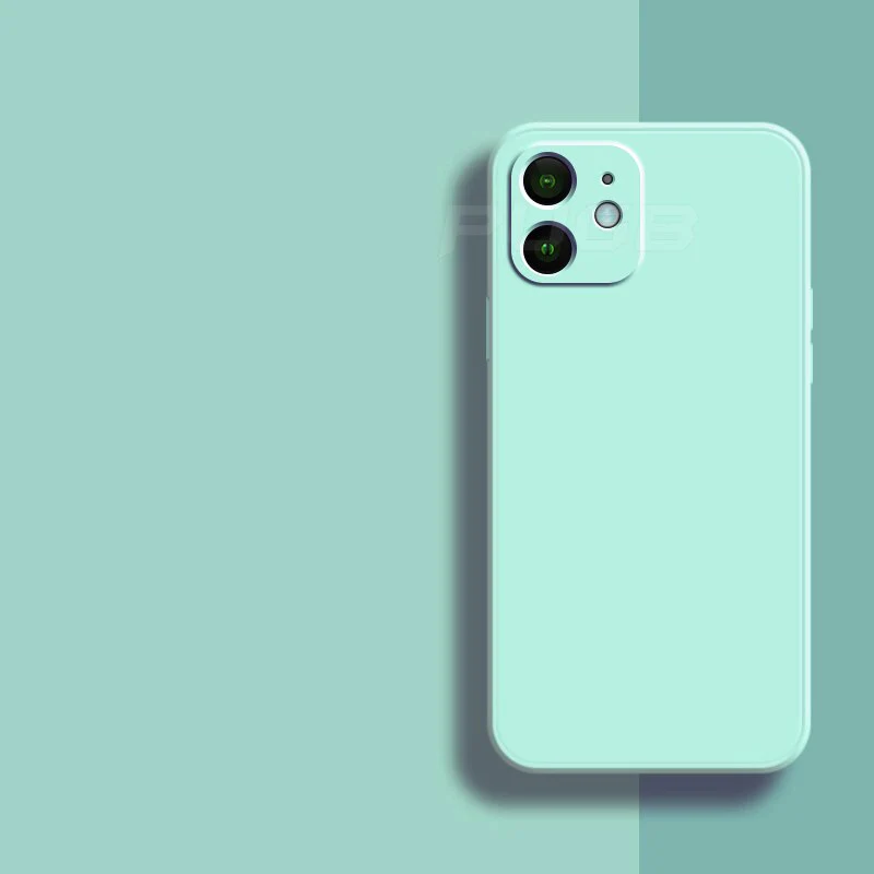 Soft Silicone iPhone Case for 11, 12, 13 Series – Slim Matte Grip Protection with Raised Edges and Full Camera Cover for Everyday Carry | Thomler