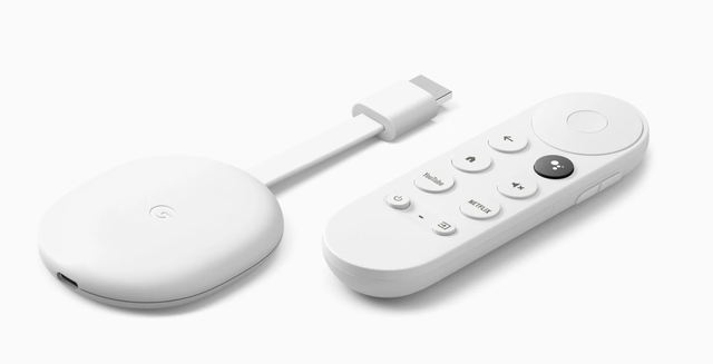 Streaming Device Remote Control for Google Chromecast 4K with Voice Search & Quick Launch Buttons | Thomler