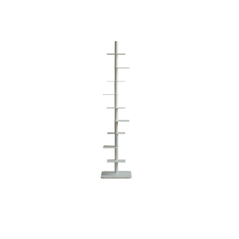 Bookshelf Carbon Steel 68.5 in Tall Multicolor Home Office Storage Organizer 9-Tier Shelving Unit | Thomler